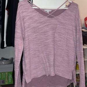 XS purple sweater from American Eagle
